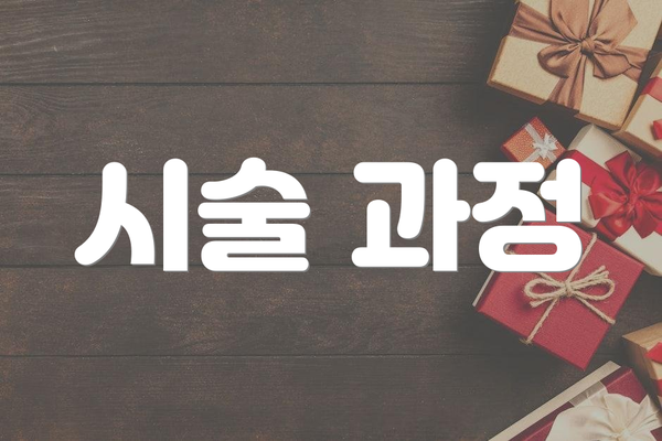 시술 과정